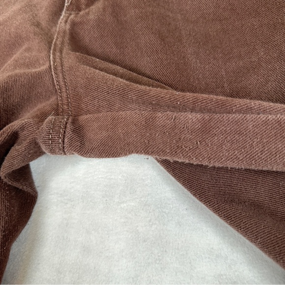 Rocky Mountain 90s western mom jeans high rise cowgirl Brown Denim bareback - Picture 6 of 12